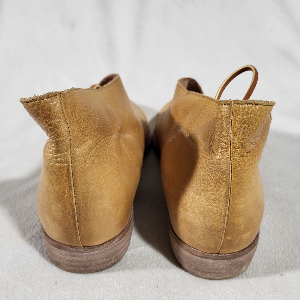 Free People Royale Flats Light Tan Leather Shoes Size EU 40 / US 9 - Picture 5 of 11
